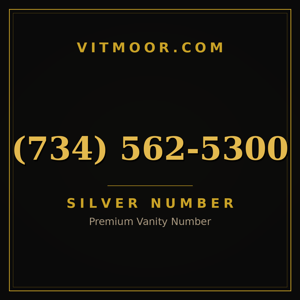 734 562-5300