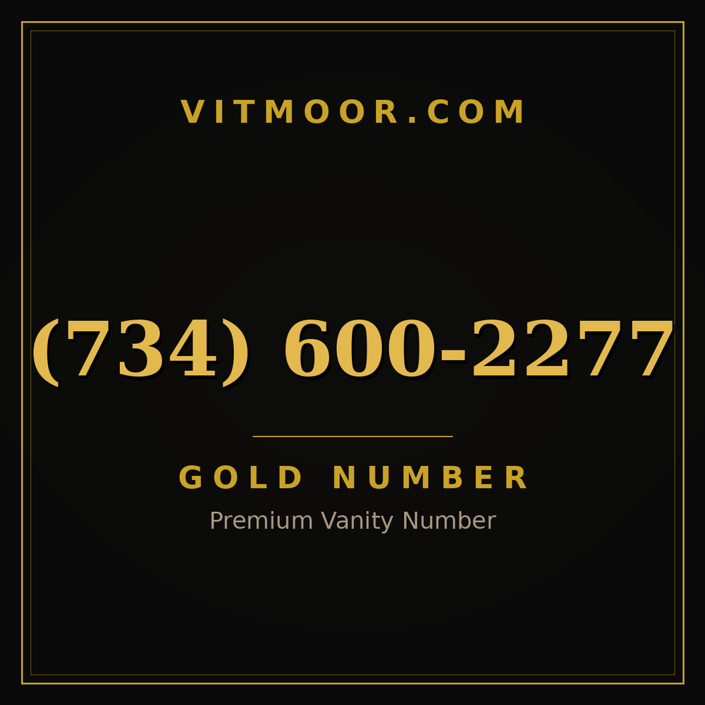 734 600-2277