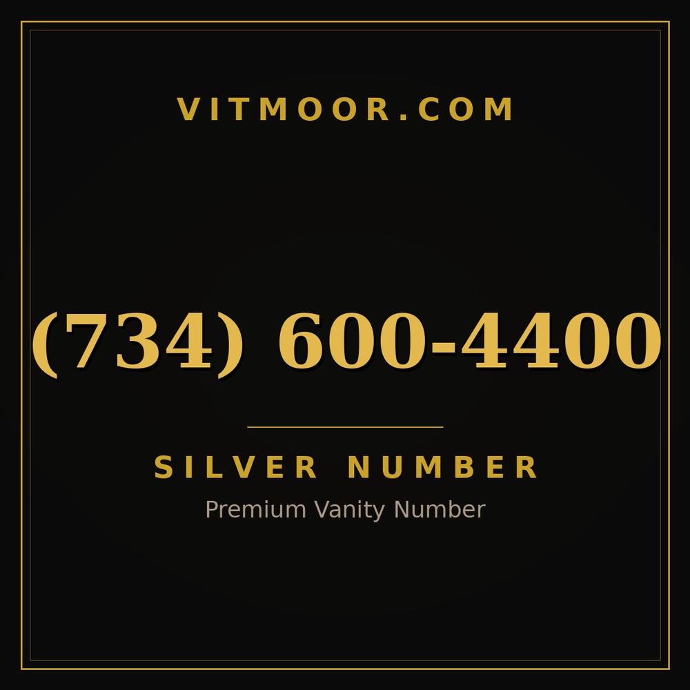 734 600-4400
