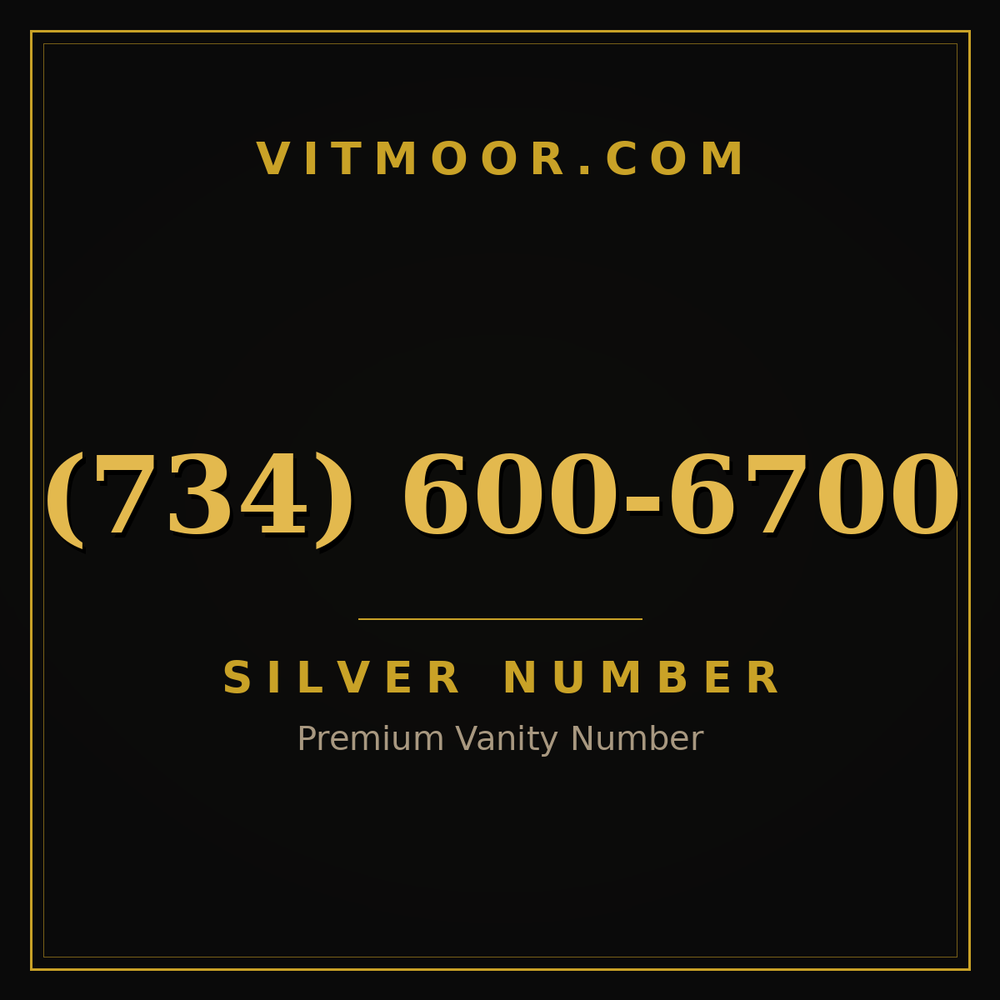 734 600-6700