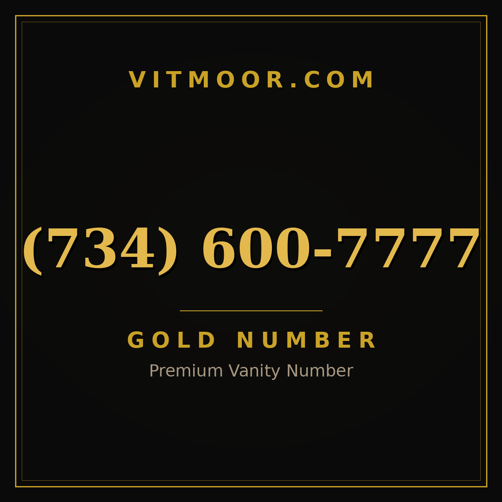 734 600-7777