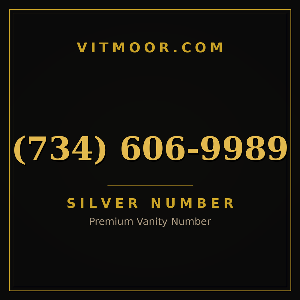 734 606-9989