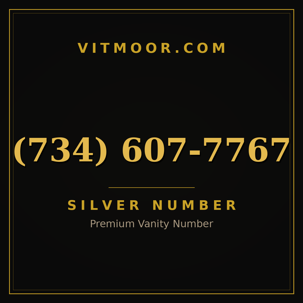 734 607-7767
