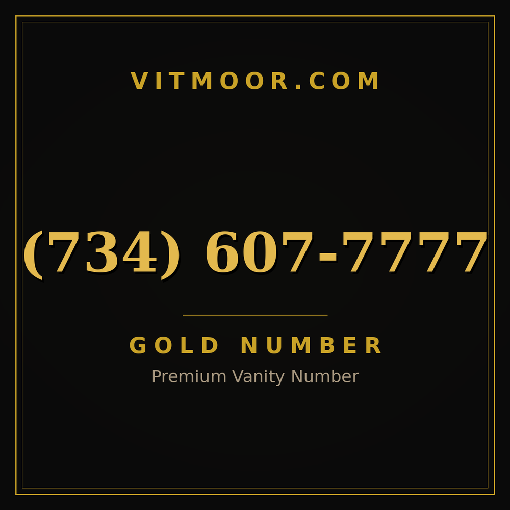 734 607-7777