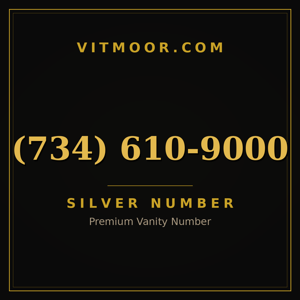 734 610-9000