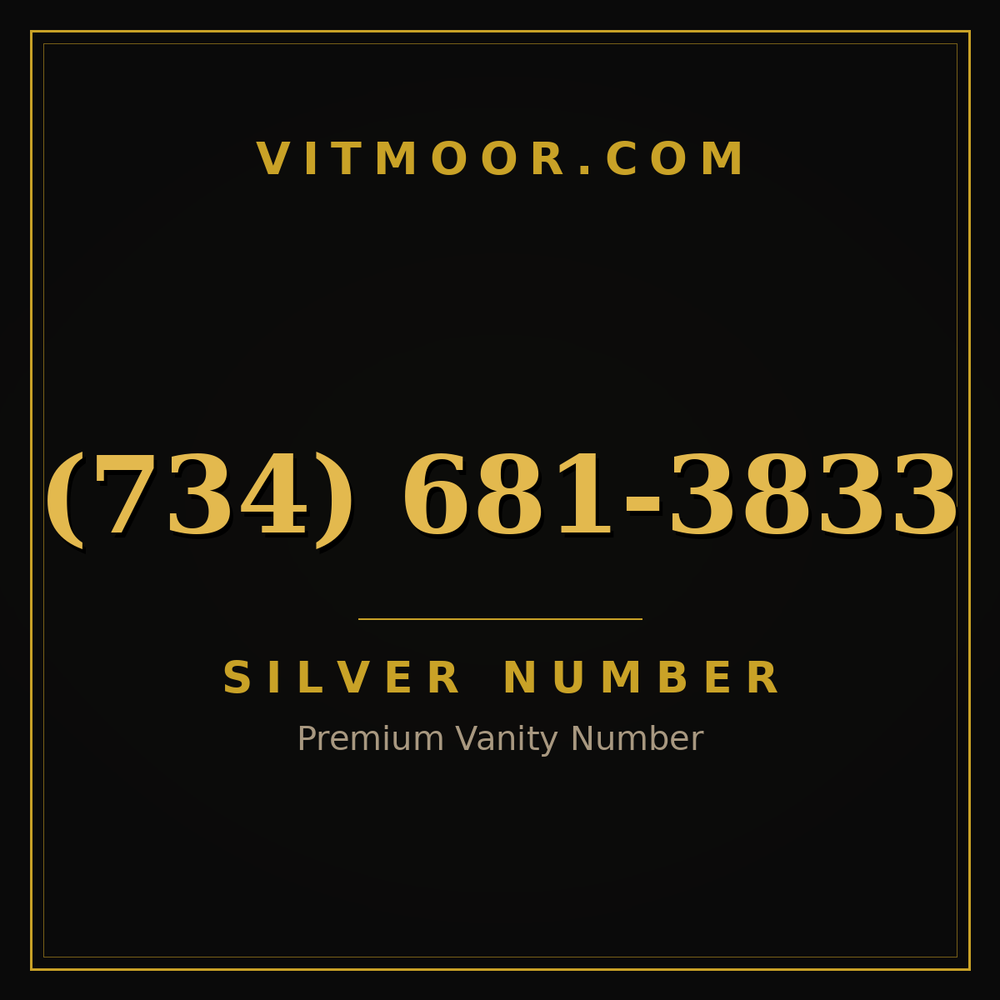 734 681-3833