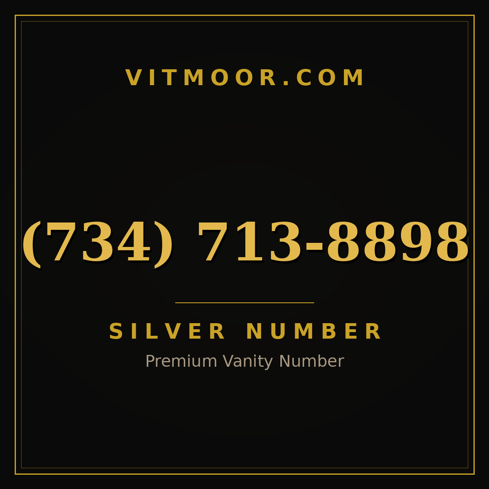 734 713-8898