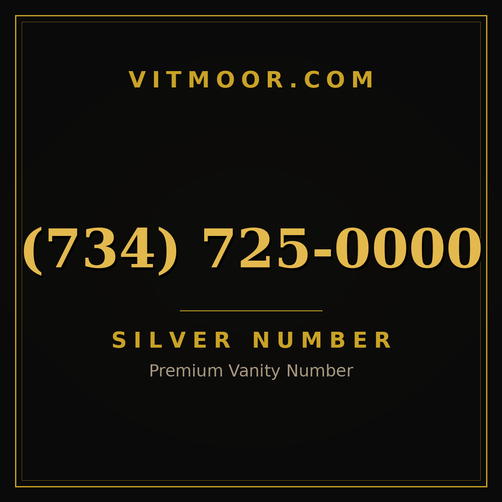 734 725-0000