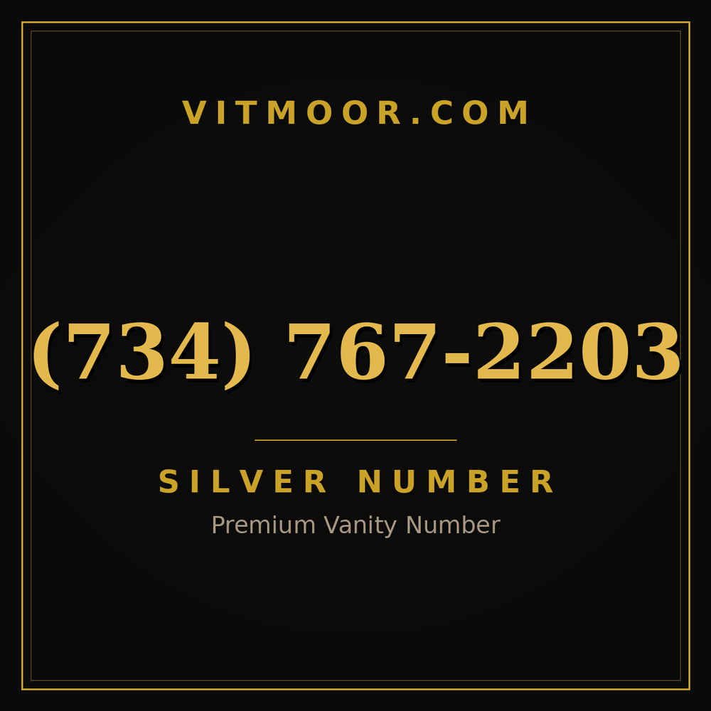 734 767-2203