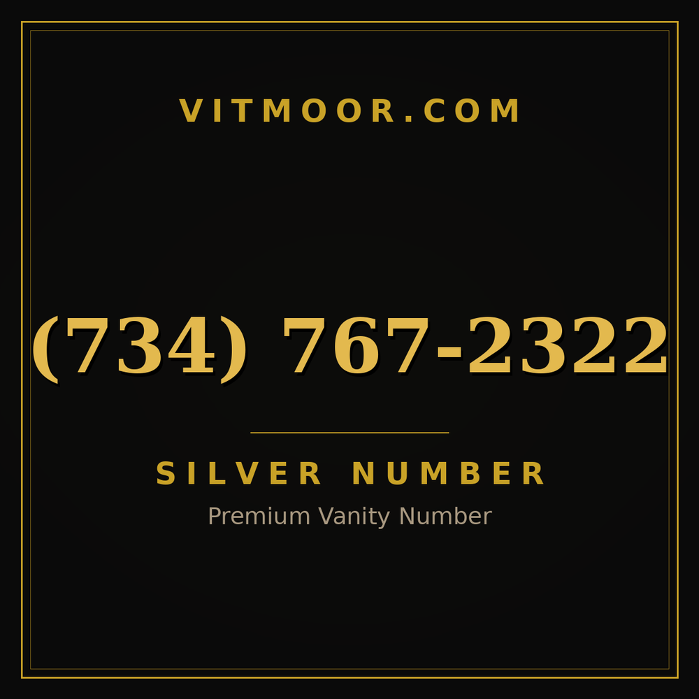 734 767-2322