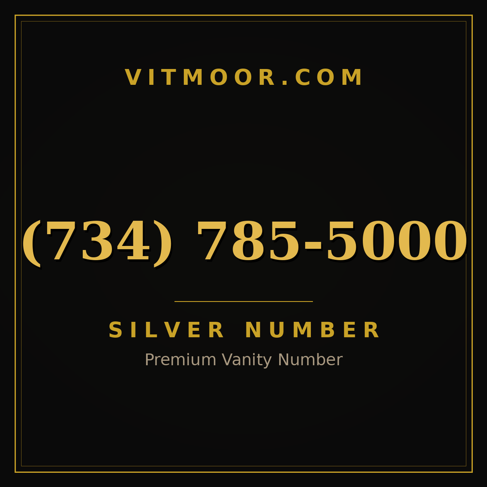 734 785-5000