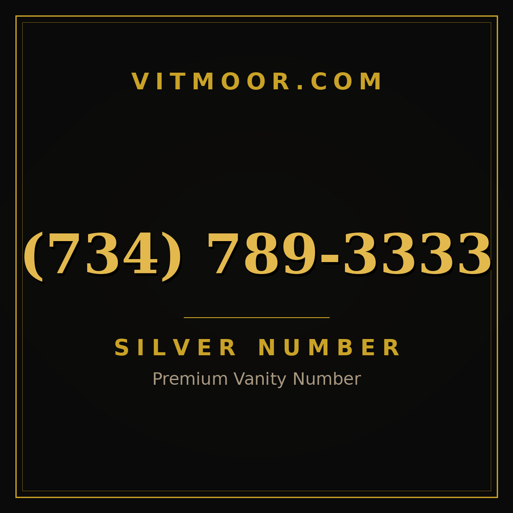 734 789-3333