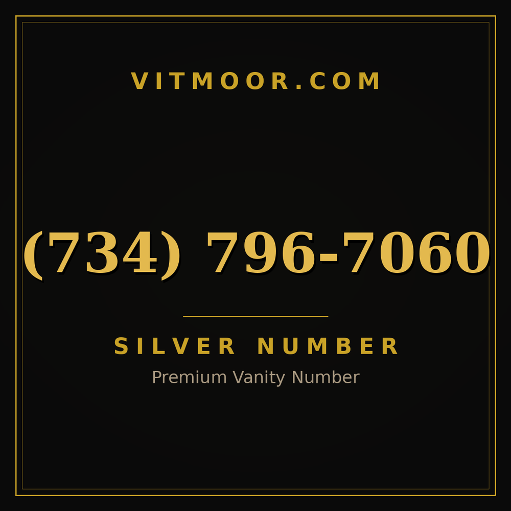 734 796-7060
