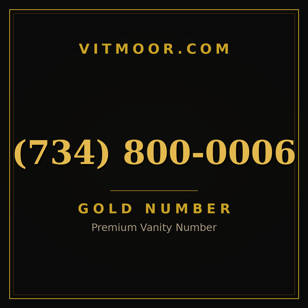 734 800-0006