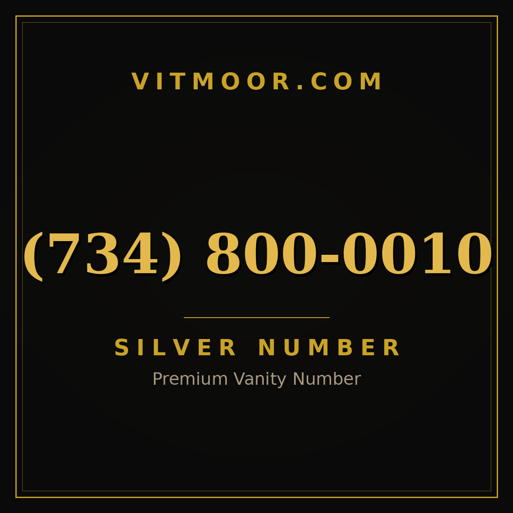 734 800-0010