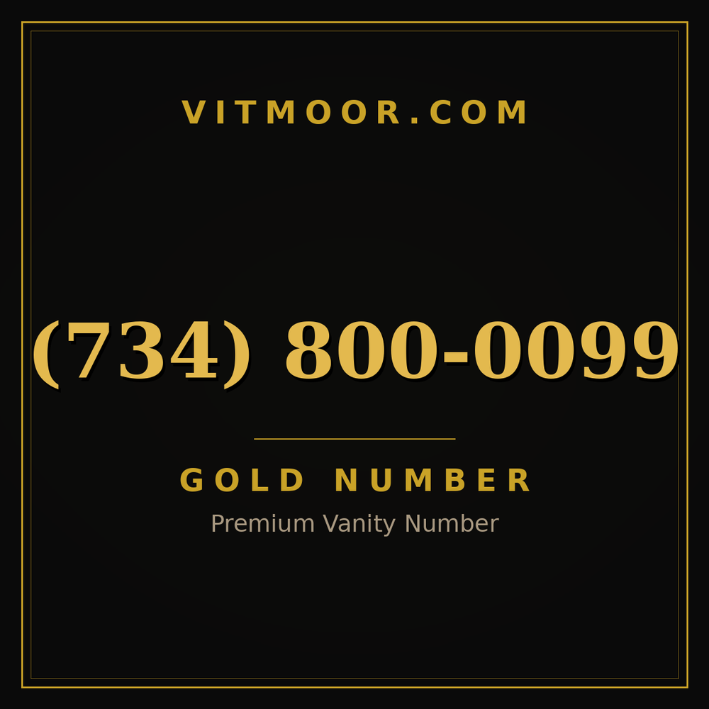 734 800-0099
