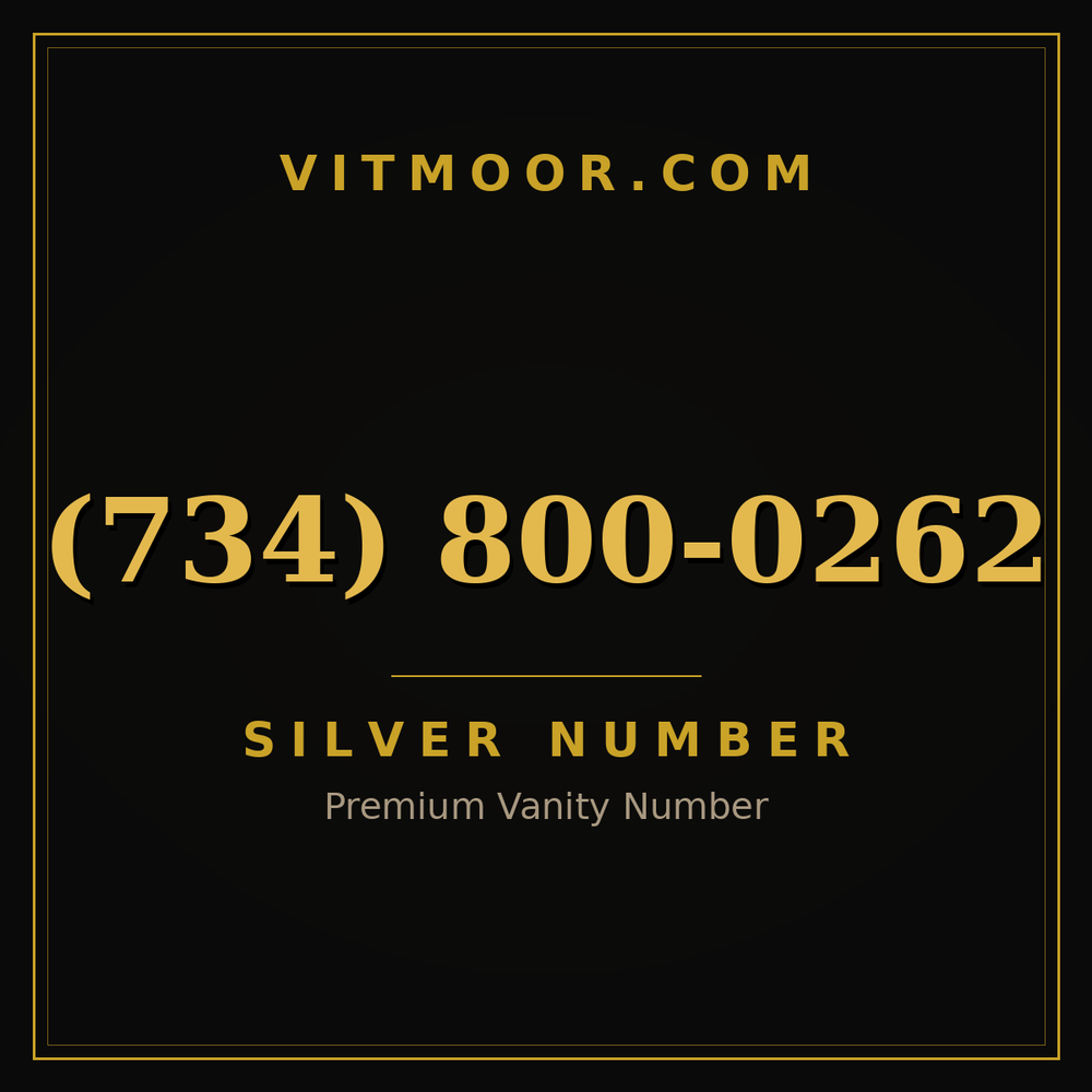 734 800-0262