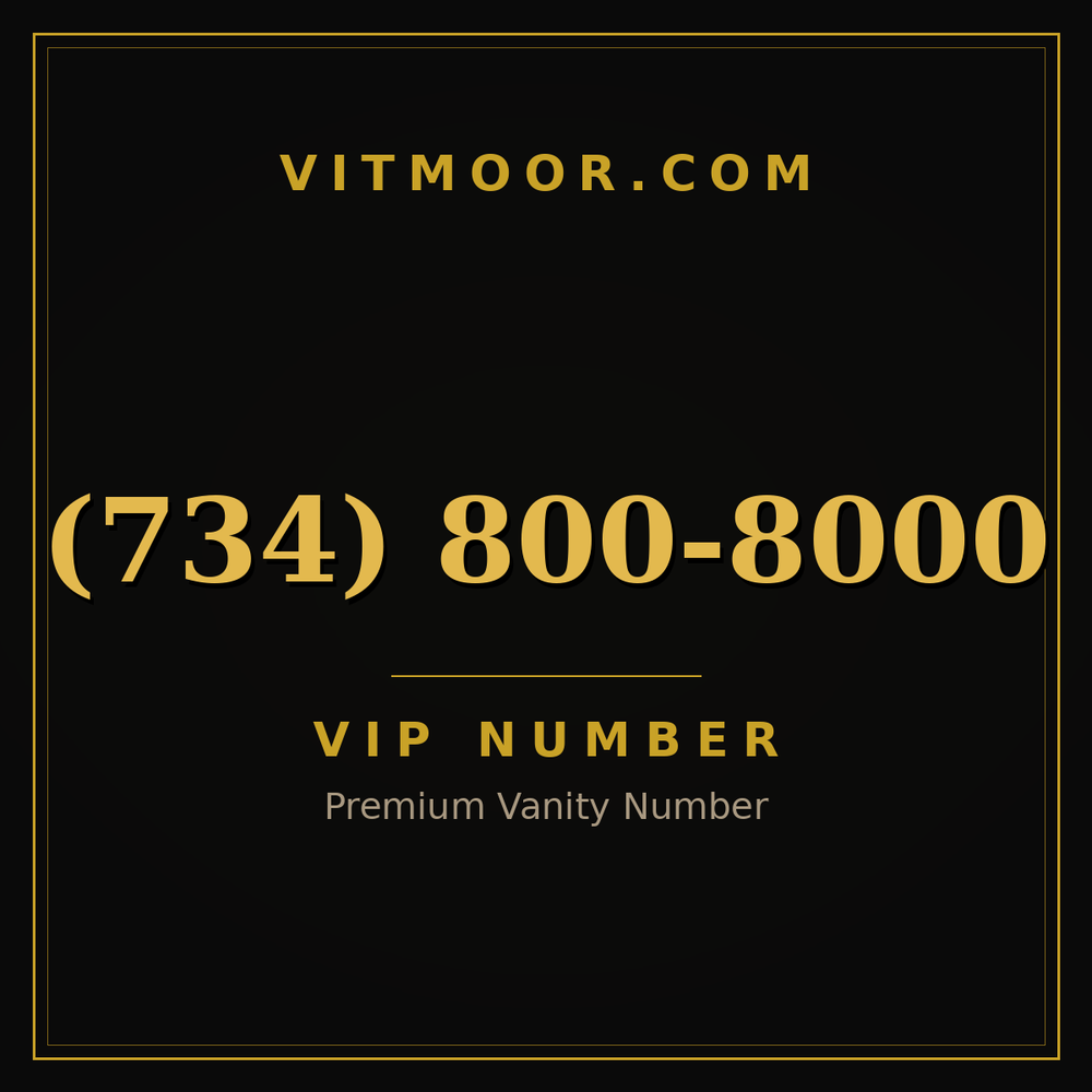 734 800-8000