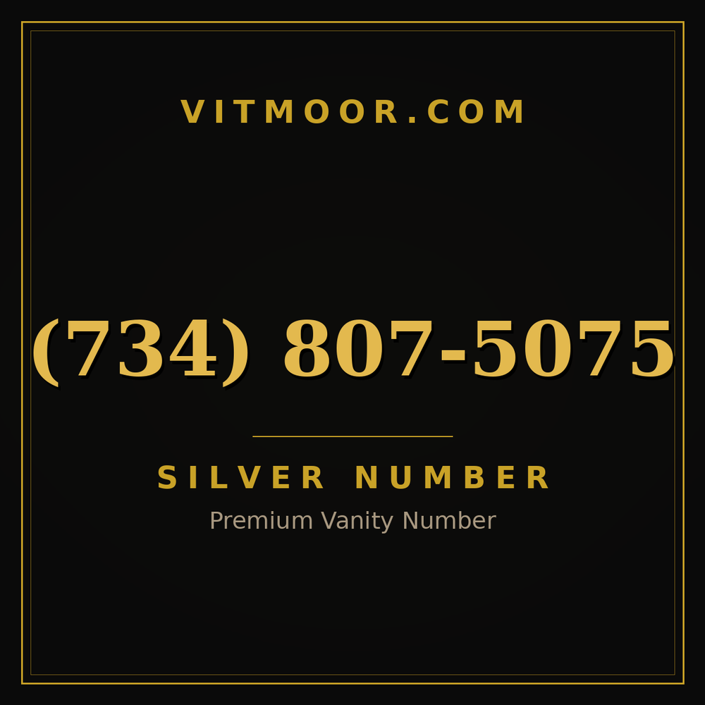 734 807-5075