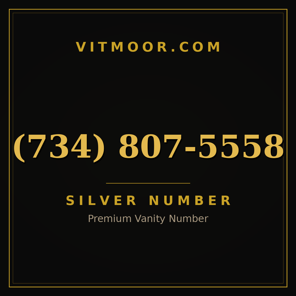 734 807-5558