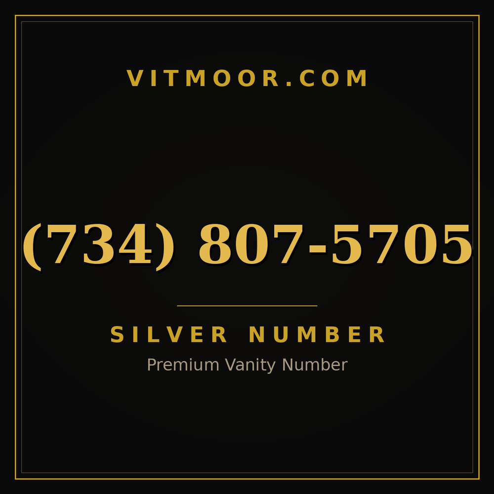 734 807-5705