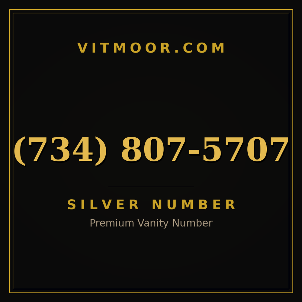 734 807-5707