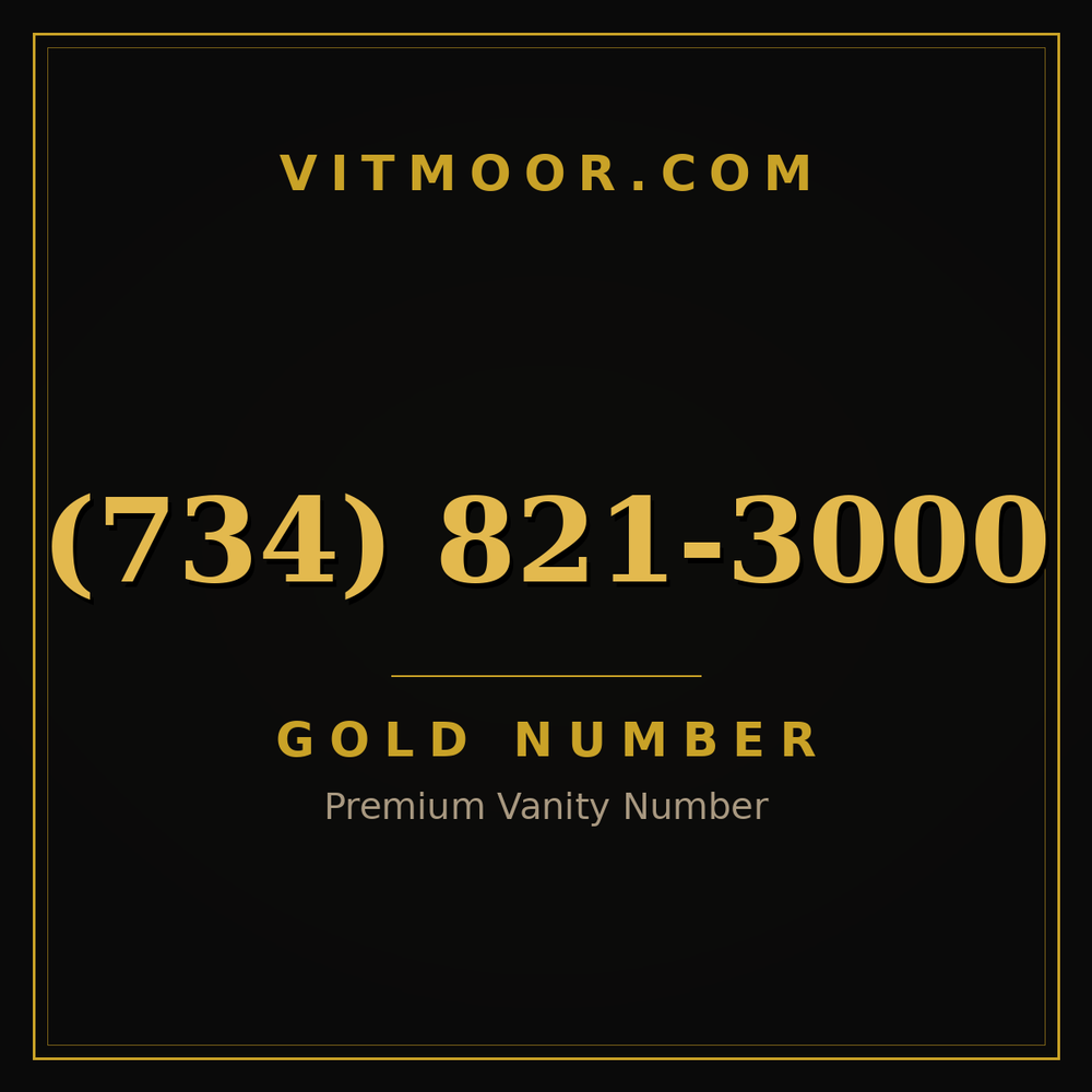 734 821-3000