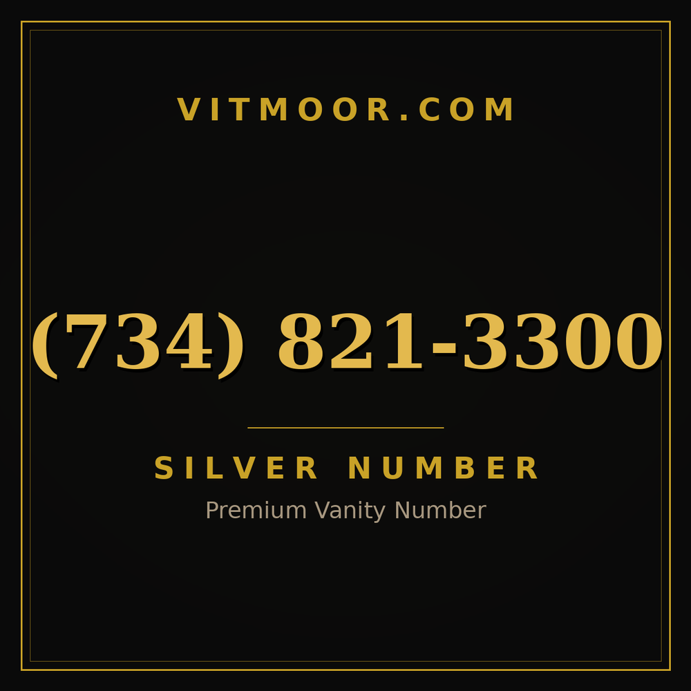 734 821-3300