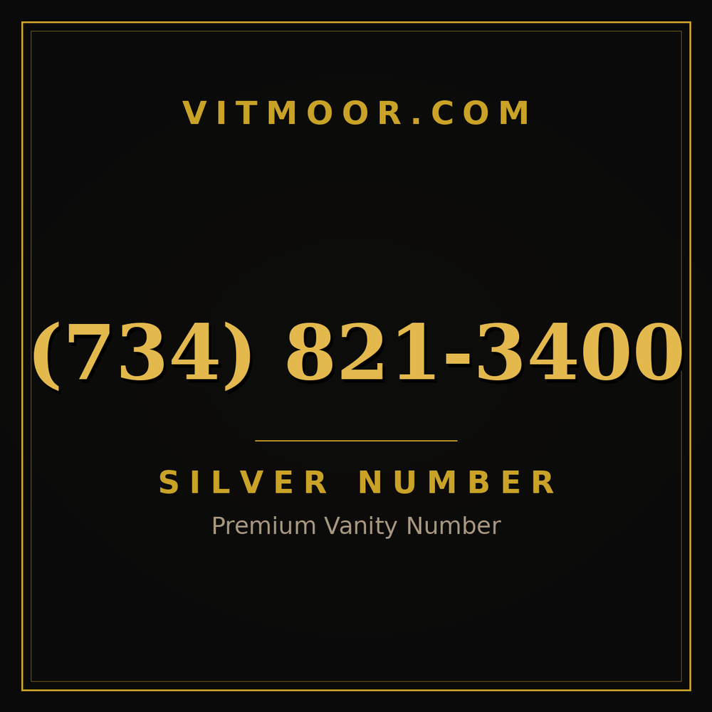 734 821-3400
