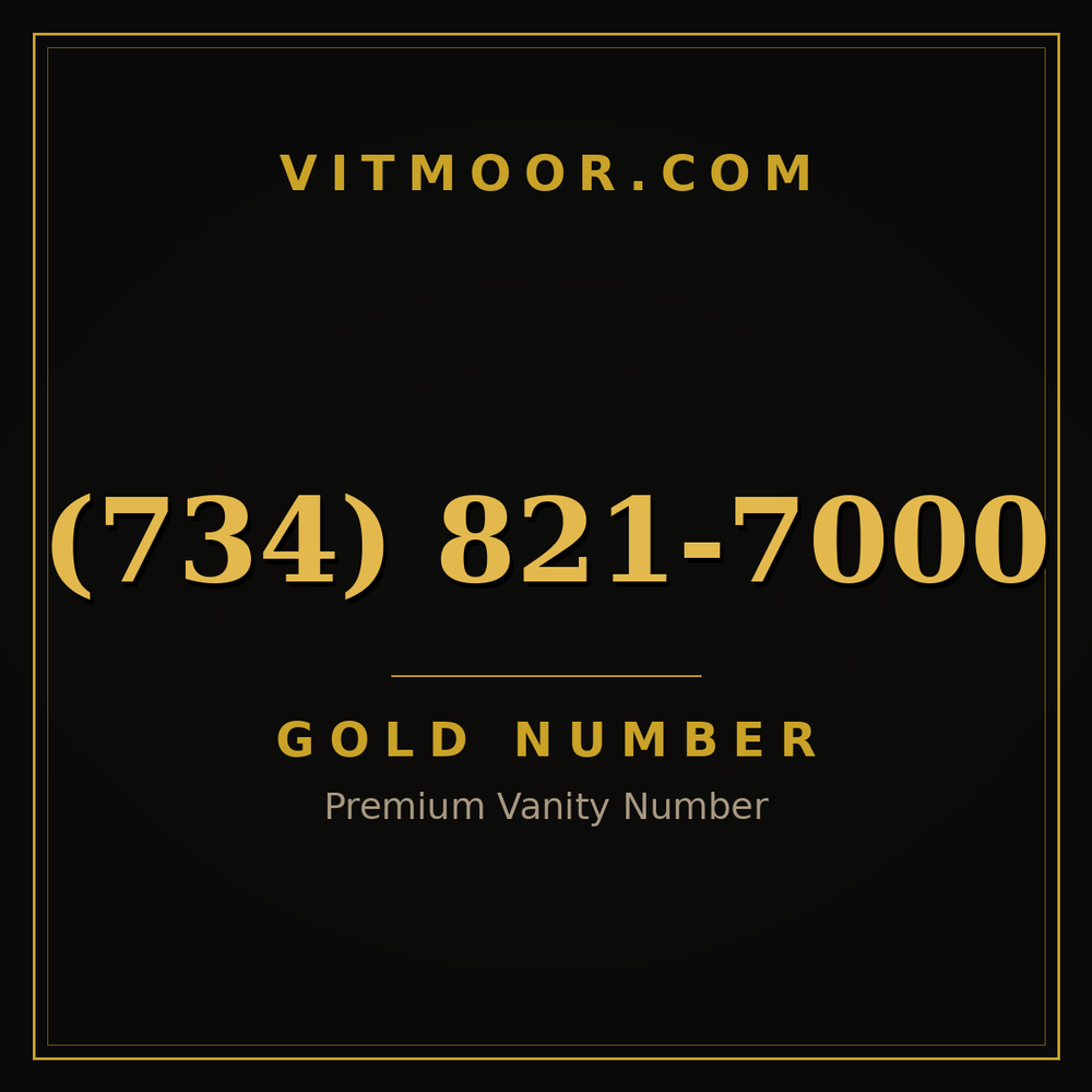 734 821-7000