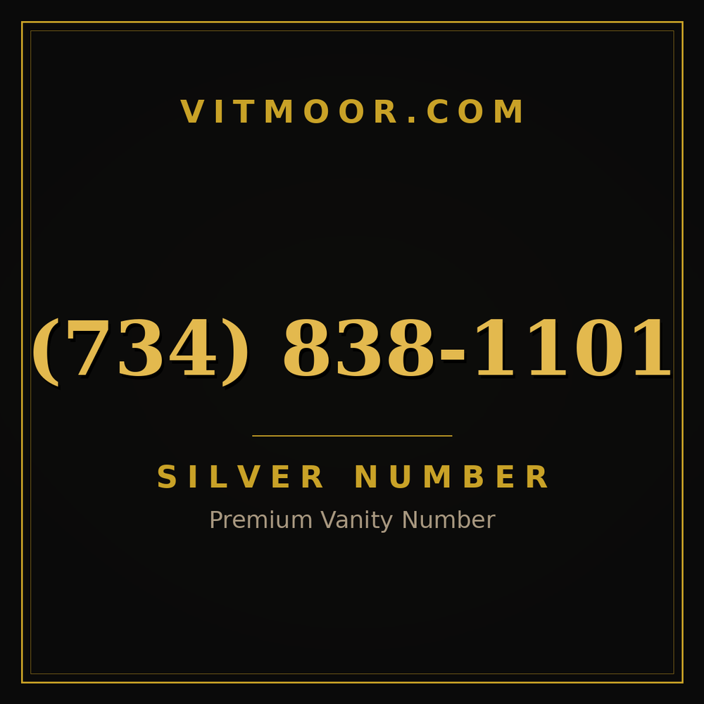 734 838-1101
