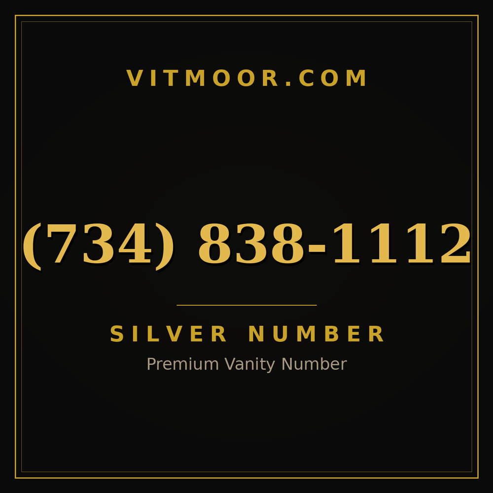 734 838-1112