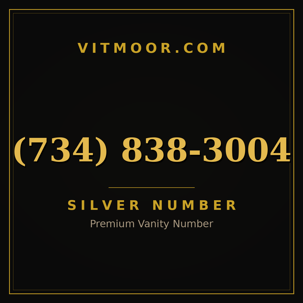 734 838-3004