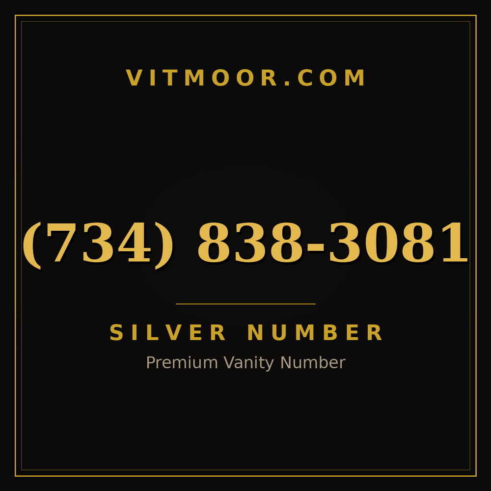 734 838-3081