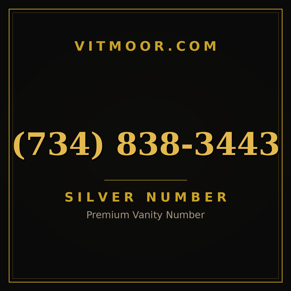 734 838-3443