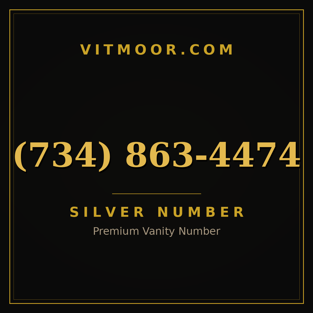 734 863-4474