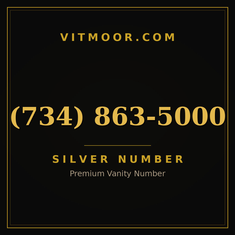 734 863-5000