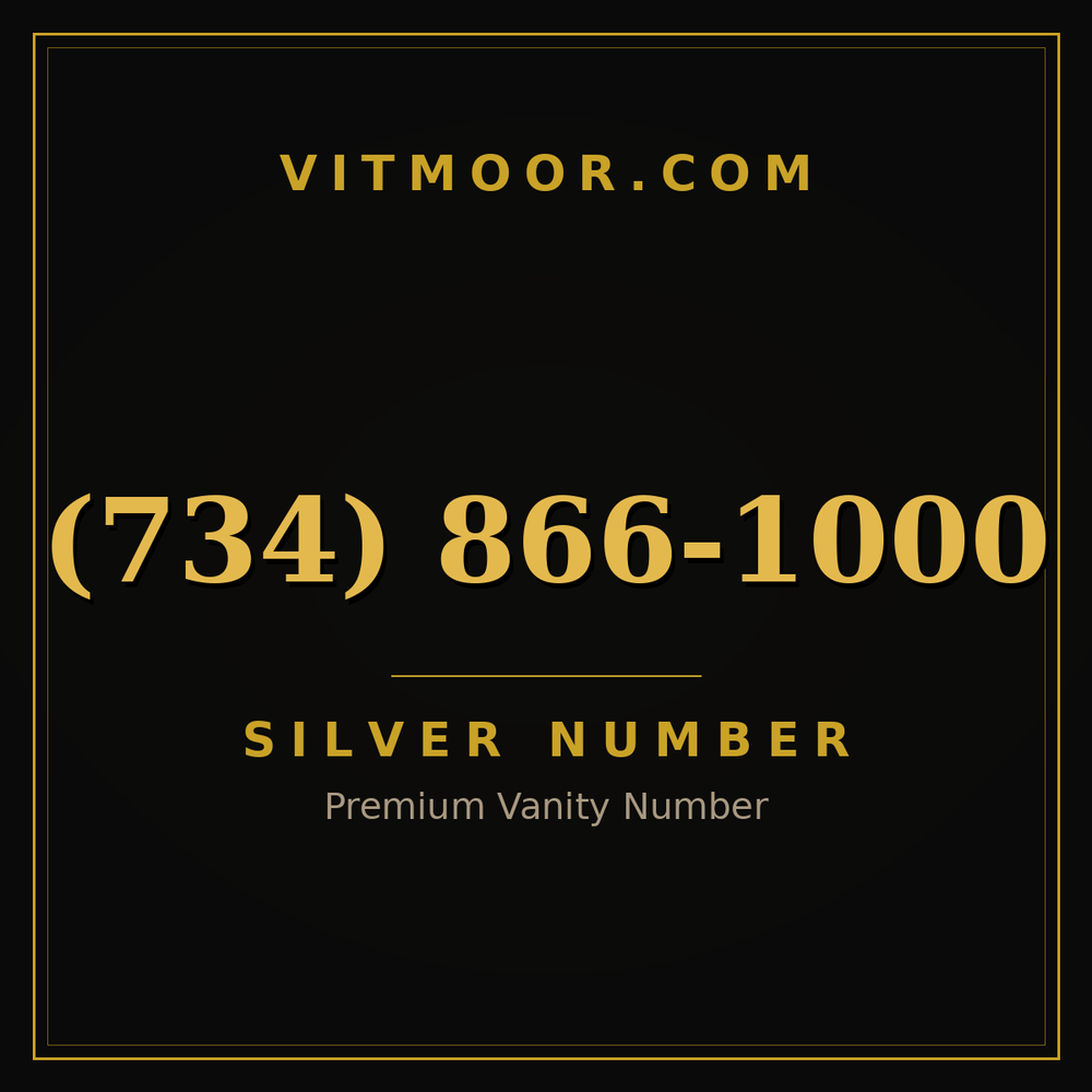 734 866-1000