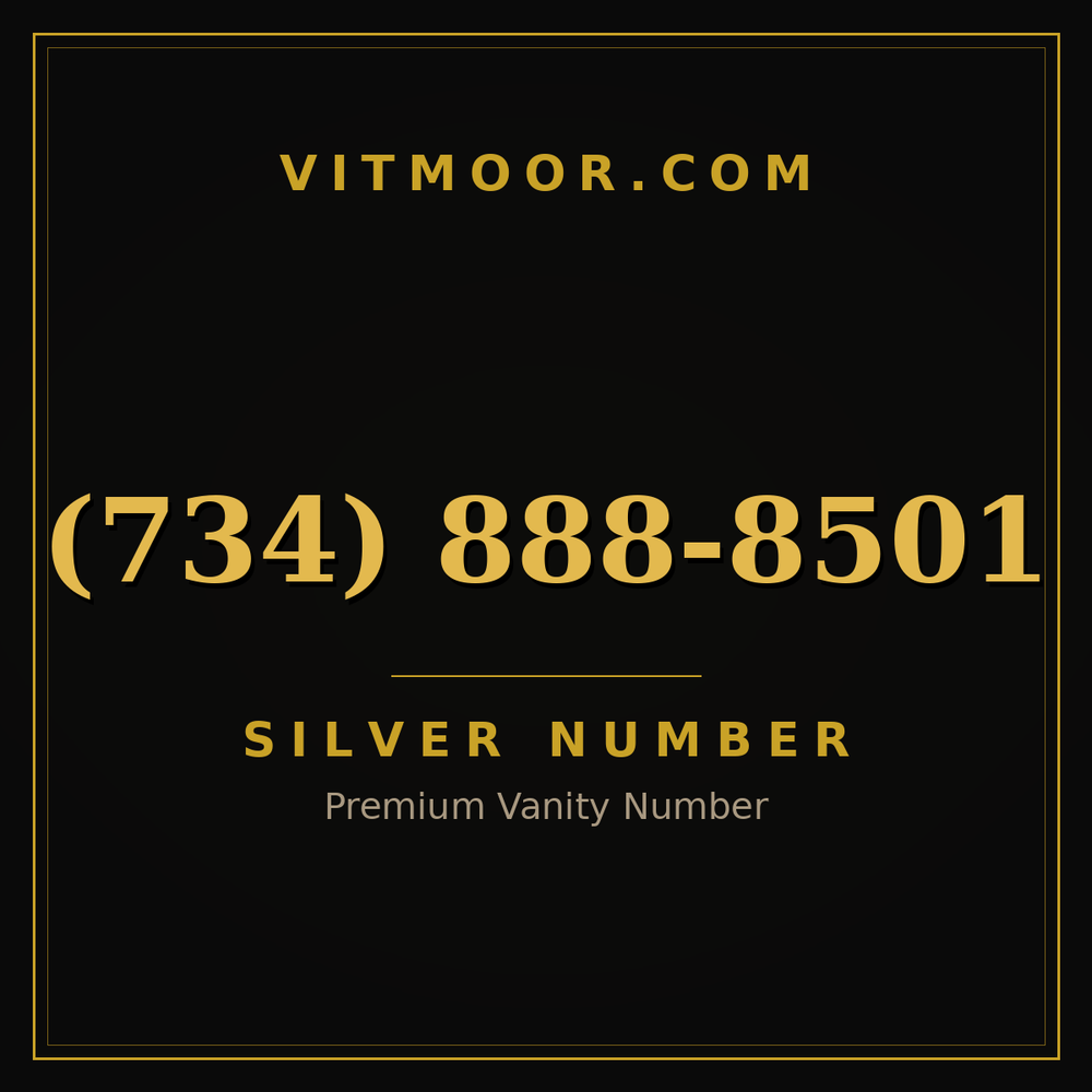 734 888-8501
