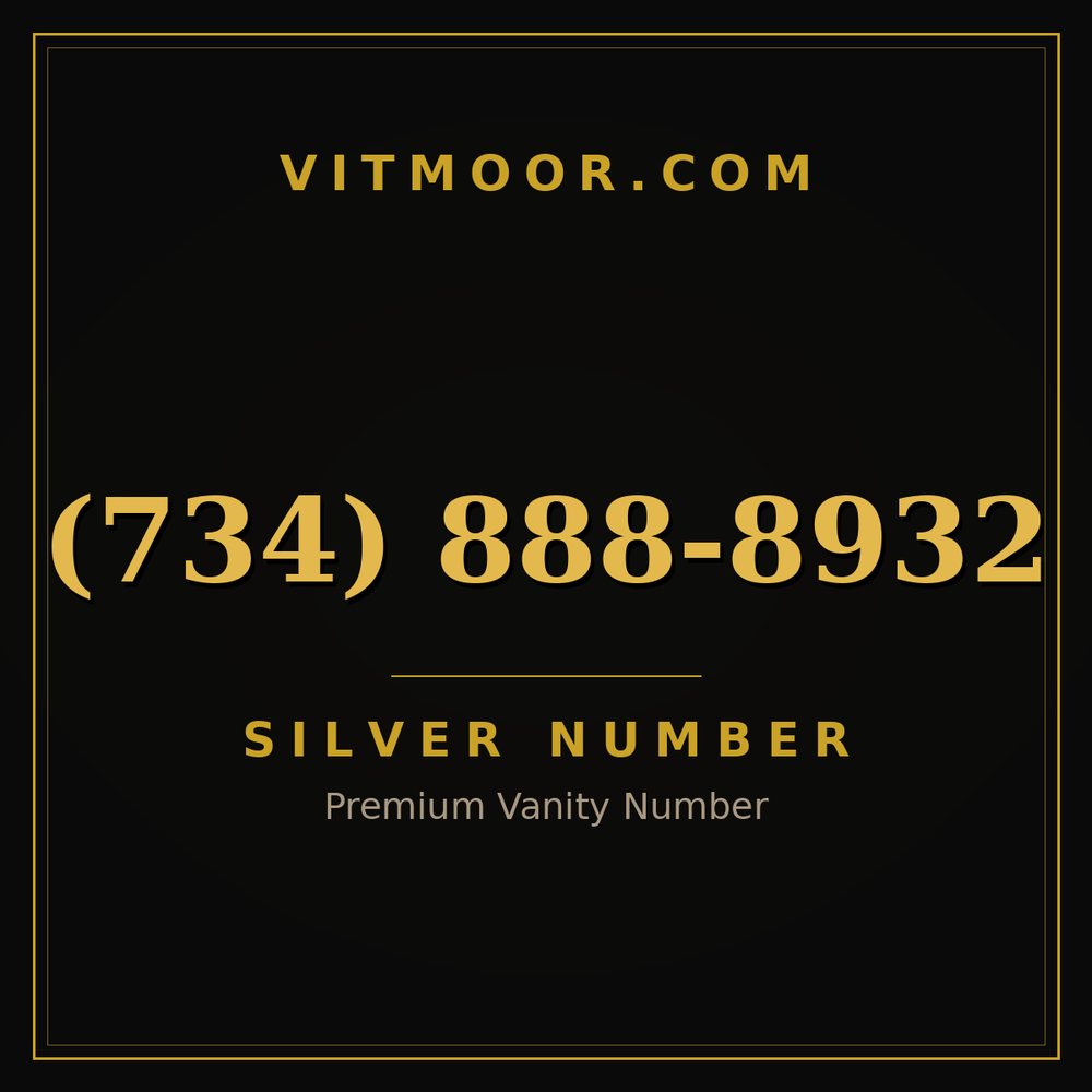 734 888-8932