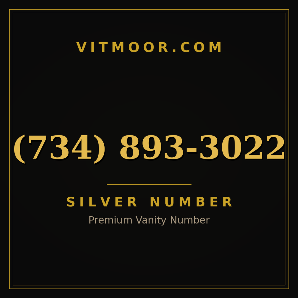 734 893-3022