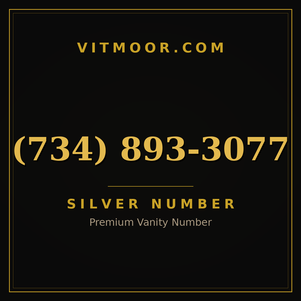 734 893-3077
