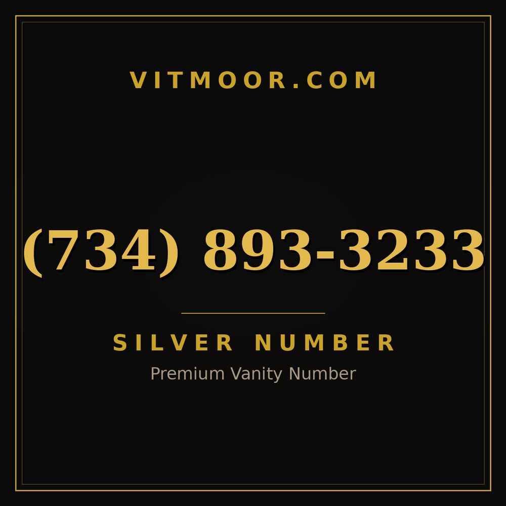 734 893-3233