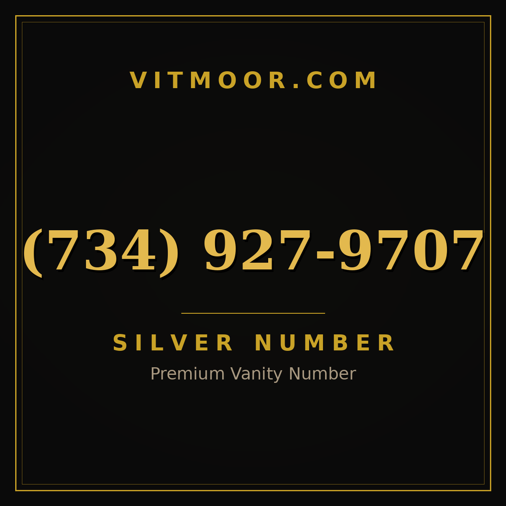 734 927-9707