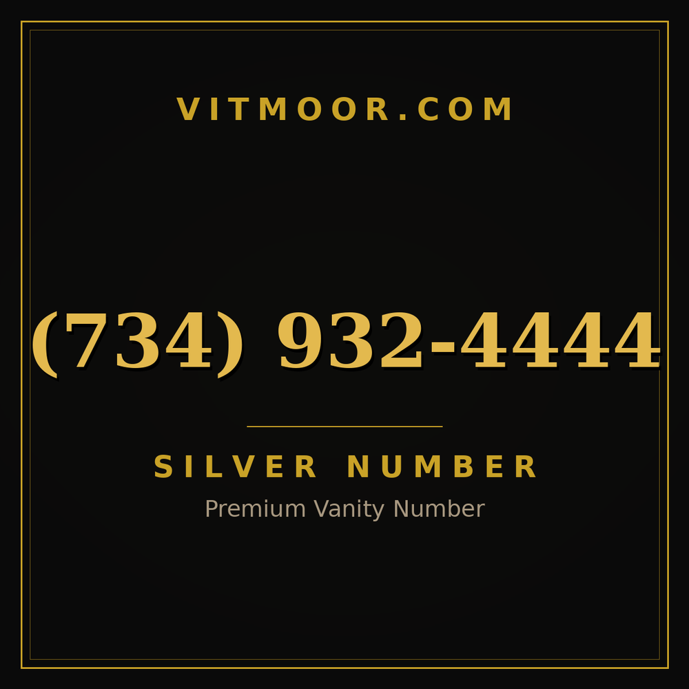 734 932-4444
