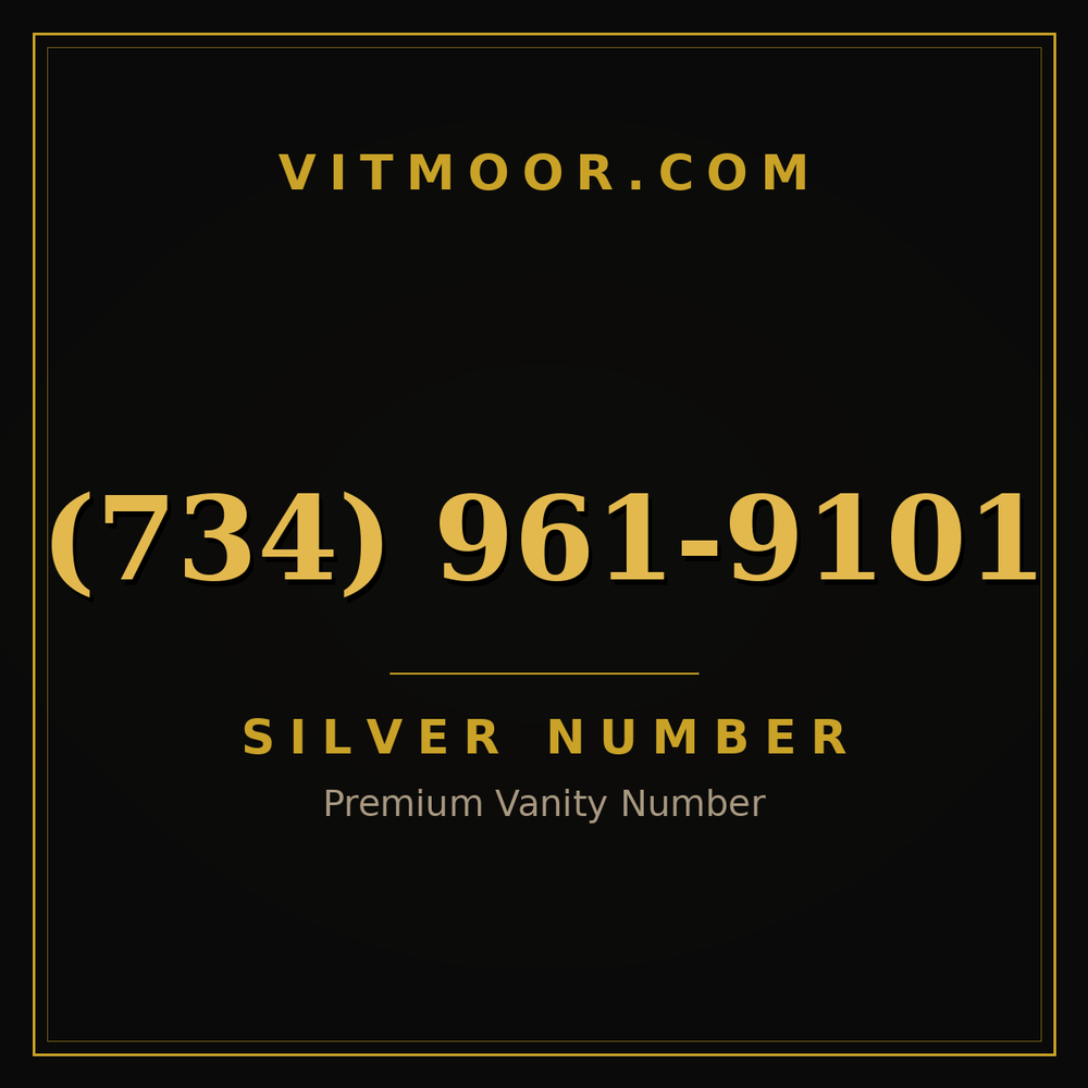 734 961-9101
