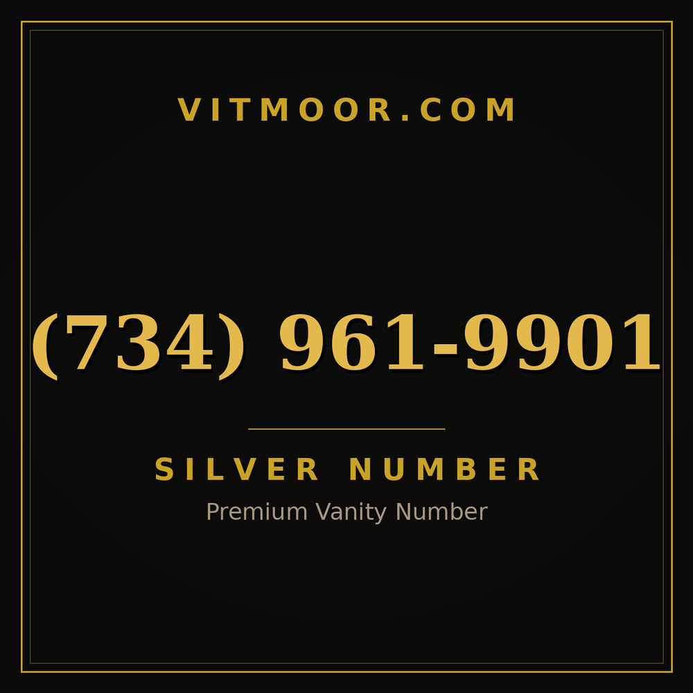 734 961-9901