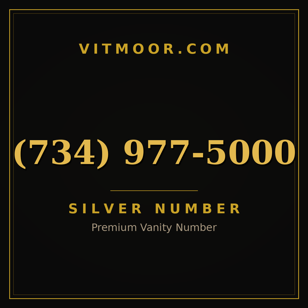 734 977-5000