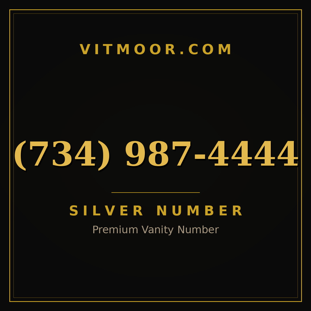 734 987-4444