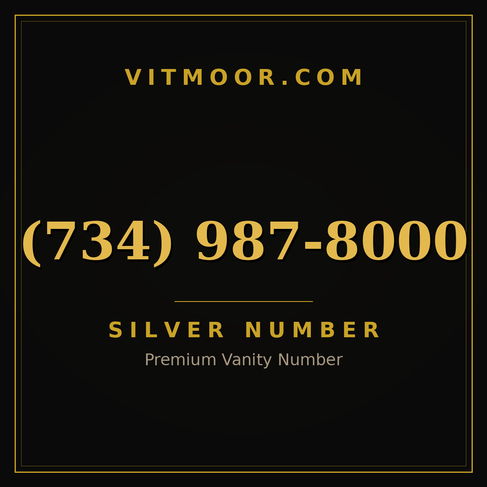 734 987-8000